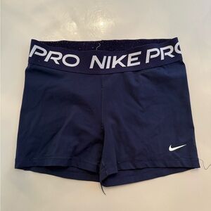 Nike Pro Shorts Women’s Size M Navy